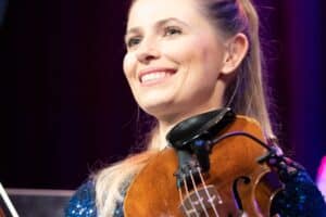 Sandra Rieger spielt Bratsche